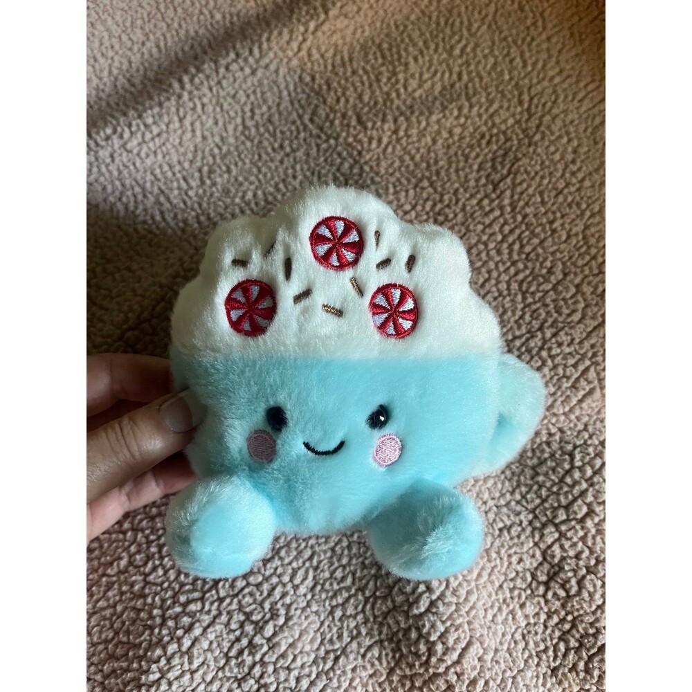 Aurora Palm Pals - 5'' Piper Peppermint Latte Stuffed Animal Plush